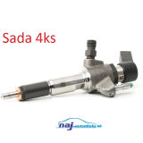 Sada 4ks vstrekovačov 9802448680 , 5WS40677, AV6Q-9F593-AA