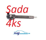 Sada 4ks vstrekovačov 0445110189 0986435055 05080300AA
