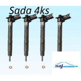 Sada 4ks vstrekovačov, 0 445 115 007,0445115007, 0445115022,, 7701476567 7701477