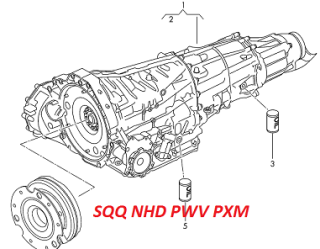 Repasovaná prevodovka S-tronic AUDI Q5 Q3 4x4 SQQ NHD PWV PXM PWU PXG 0B5301383L 