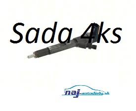 Sada 4ks vstrekovačov A6510701287